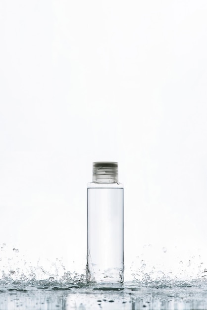 Cosmetic glass bottles for prototype and mockup design