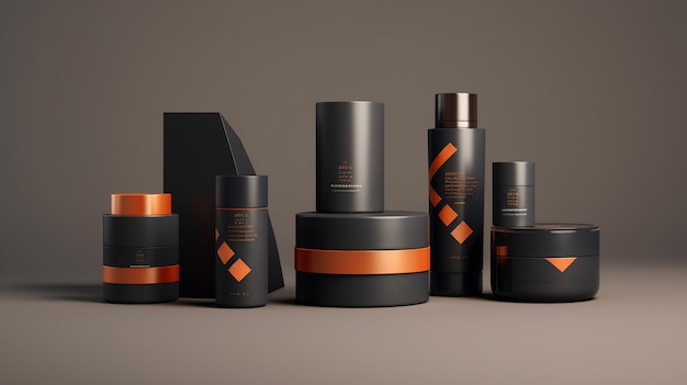 Cosmetic item branding design