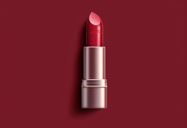 Cosmetic Lipstick mock up