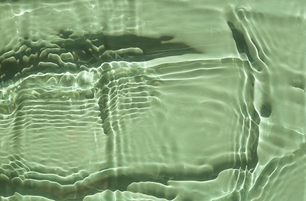 화장품 보습 물 녹색. 밝아진 및 거품 표면 질감