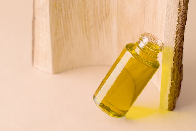 Photo cosmetic organic oil for face and body care