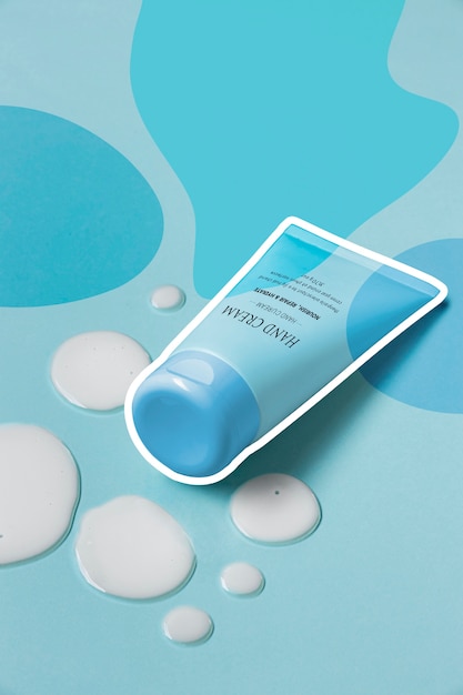 cosmetic product collage design
