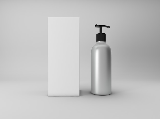 Cosmetic products mock-up