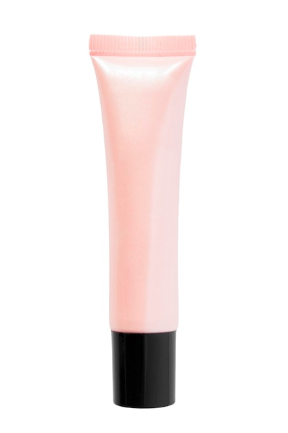 Cosmetic tube isolated