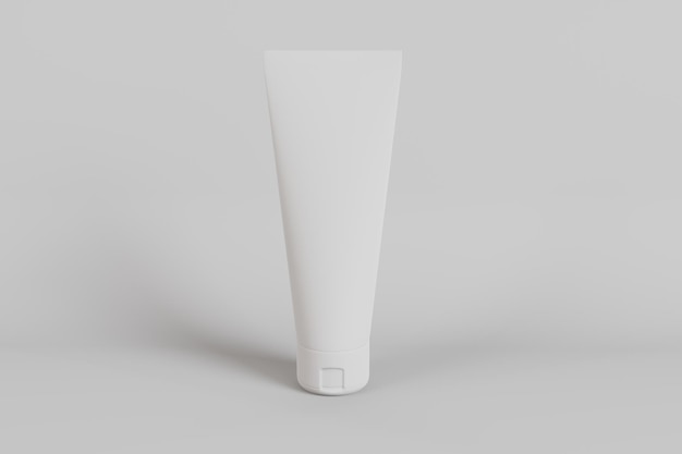 Cosmetic tube mockup 3D