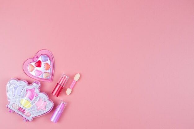 Cosmetica voor kleine meisjes baby lippenstift oogschaduw lipgloss