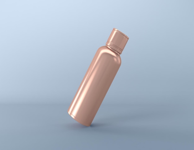 化粧品ボトル 3 D レンダリング図