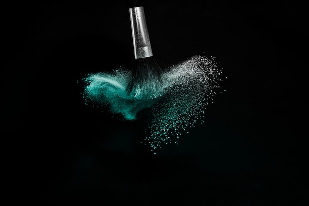 Cosmetische borstel met Deep Ocean cosmetische poeder verspreiding