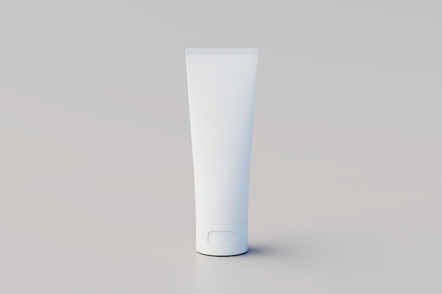 Cosmetische Crème Buis Verpakking Meerdere Buizen Mockup 3D Illustratie