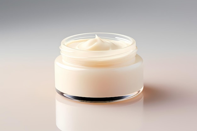 Cosmetische crème in een pot cosmetisch product huidverzorging