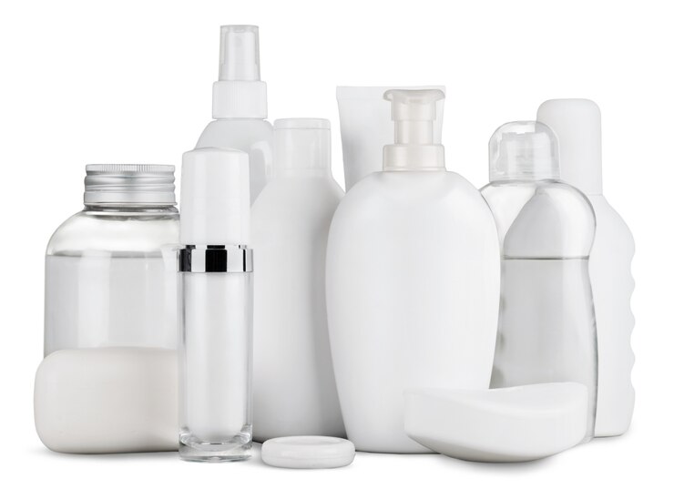 Foto cosmetische flessen en producten