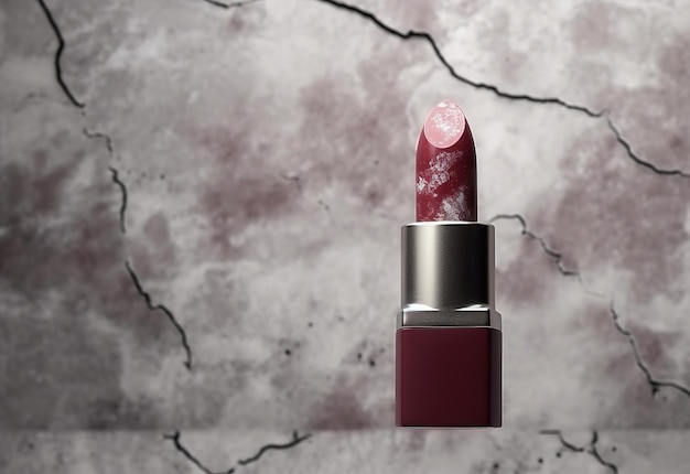 Cosmetische lippenstift mock-up