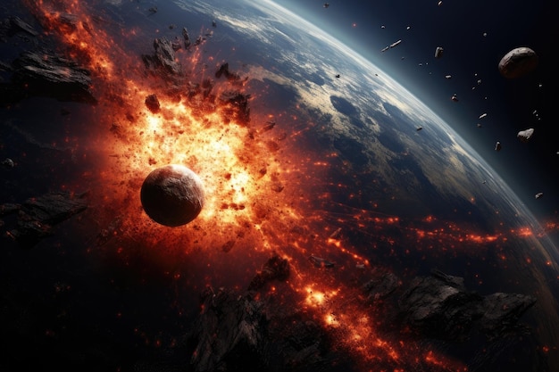 Cosmic Armageddon Judgment Day of Planet Earth