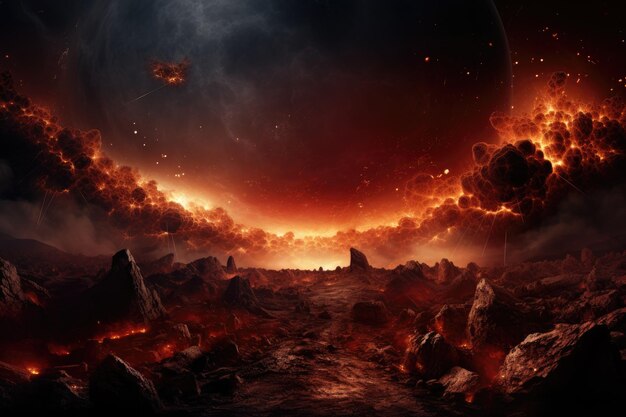 Cosmic Armageddon Judgment Day of Planet Earth