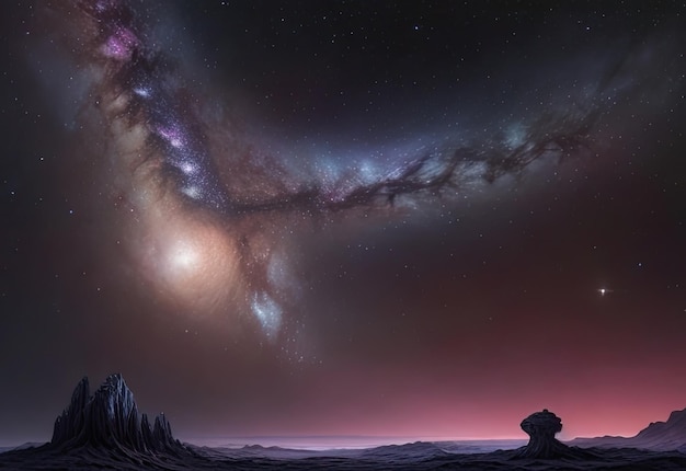 Cosmic Canvas Painting the Universe's Secrets