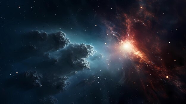 사진 우주충돌 은하계의 눈부신 춤 우주의 광활함을 드러내다 우주와 행성을 주제로