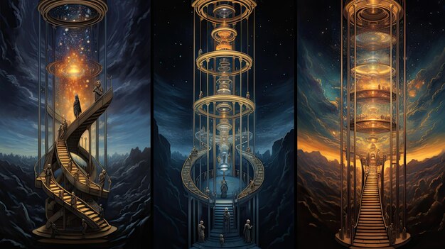 Cosmic elevator s ascent to the heavens