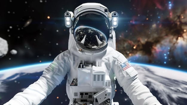 Cosmic Explorer space suit