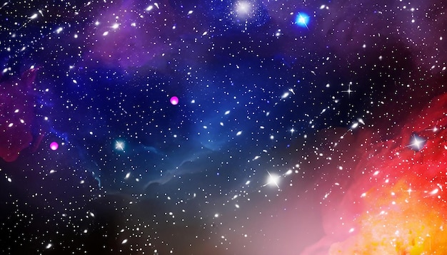 Cosmic Journey Free Photo of Space Background with Stardust and Shining Stars Explore the Realistic