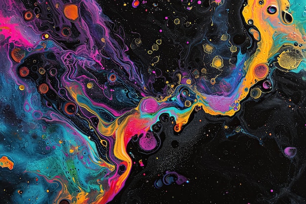Cosmic Liquid Psychedelic Texture Pack Vibrant and Surreal Artistic Designs