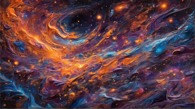 a cosmic space background