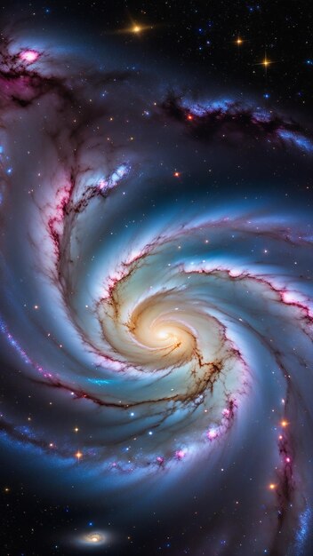 Photo cosmic swirls