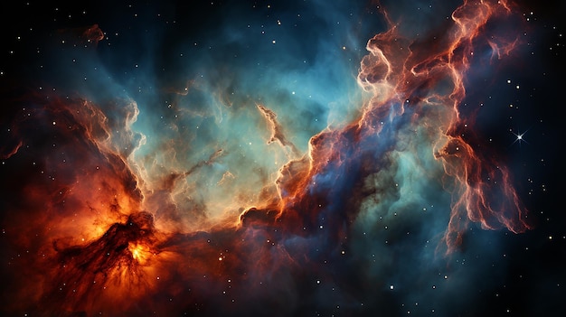 Foto cosmic visions nebula beelden van de james webb telescoop