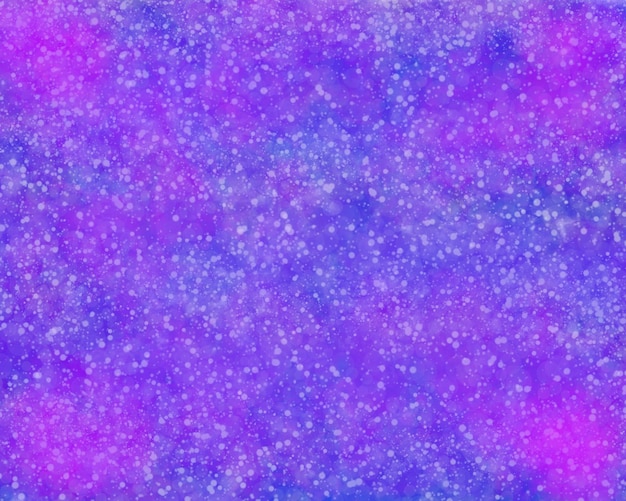 Cosmic watercolor texture abstract purple background