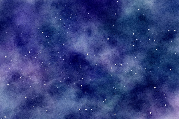 Cosmic watercolour texture Abstract purple background