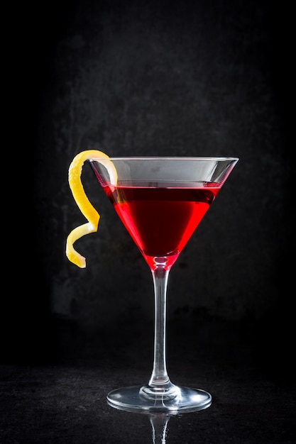 Cosmopolitan cocktail