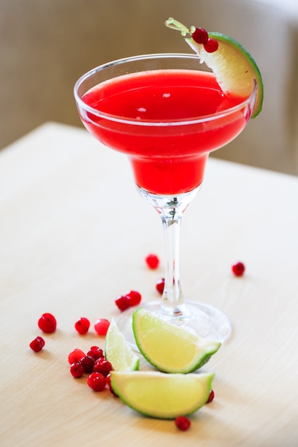 Cosmopolitan cocktail 