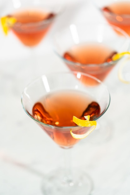 Cosmopolitan cocktail