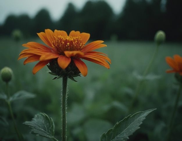 Cosmos flower blossom in garden