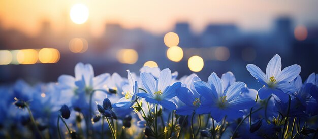 cosmos flower close up view