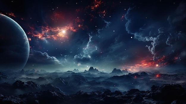 космос космос планета галактика вселенная Elements of this Image
