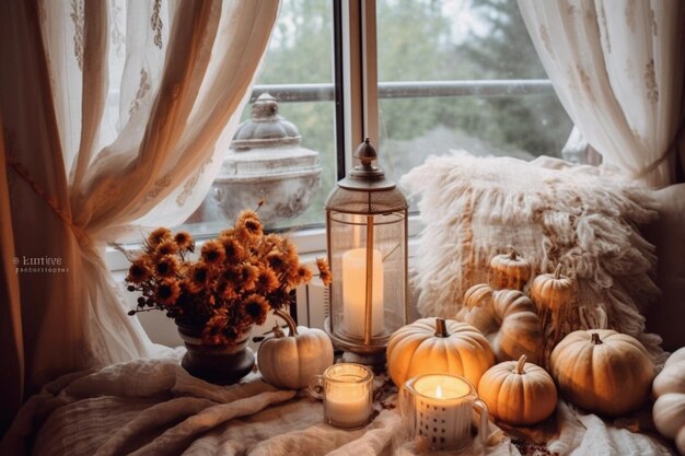 cosy autumn winter relax decor