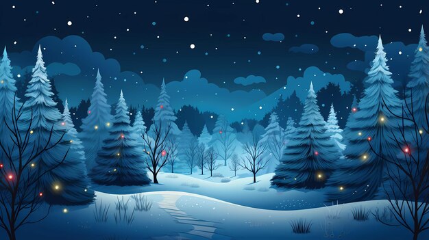 Cosy christmas winter card background