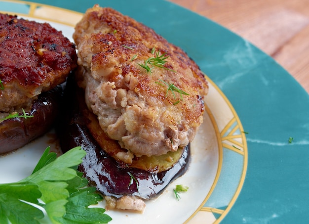 Cotolette dimelanzane-ナスとイタリアの前菜