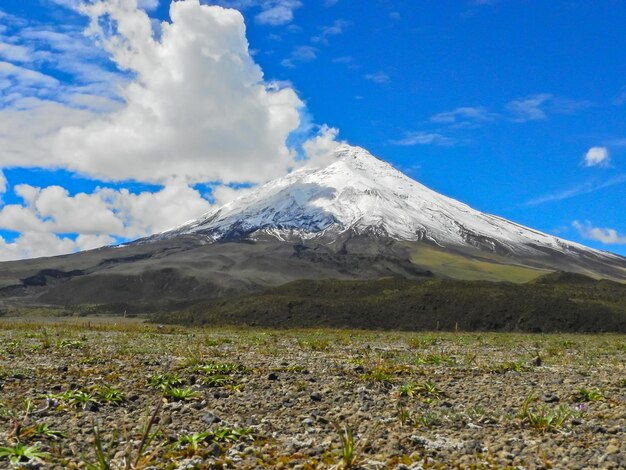 Photo cotopaxi volcano