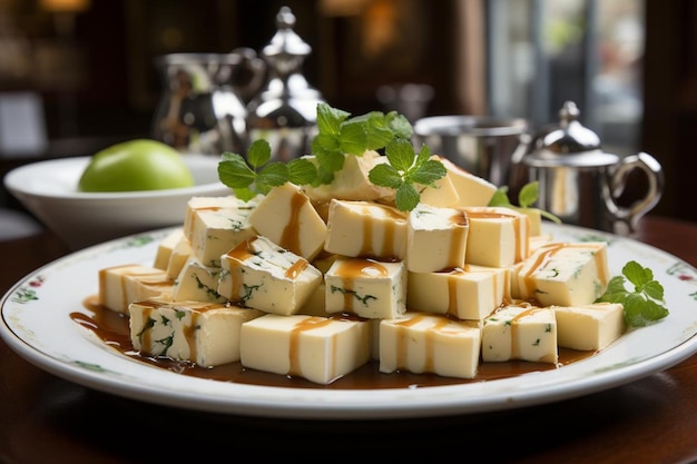 Cotswold Cheese and Apple Salad