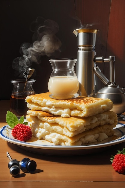 cottage cheese pan cake