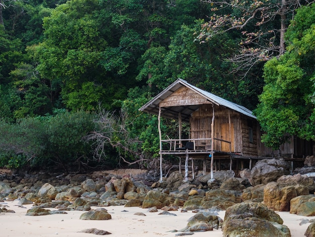 Cottage op het eiland