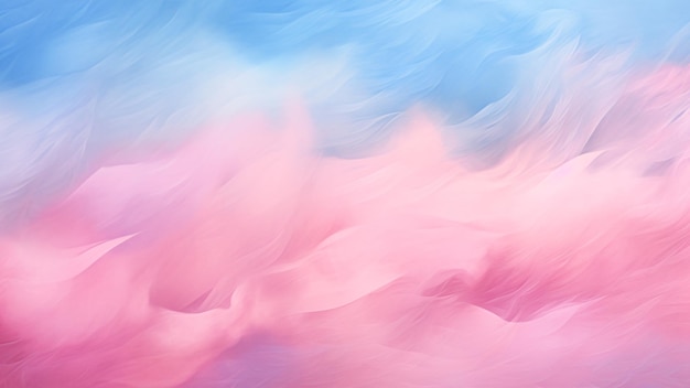 Photo cotton candy clouds gradient blur blend of baby pink to soft blue hues creating an ethereal and calming abstract arrangement elevate your visuals with the enchanting beauty of these soft gradients