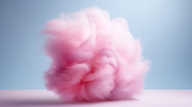 cotton candy isolated