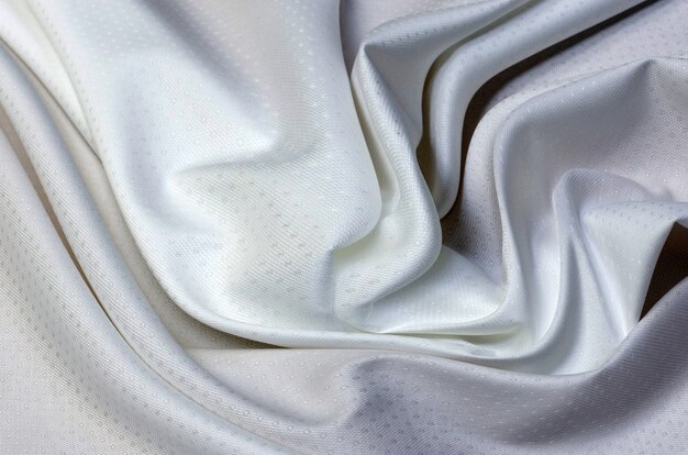 Cotton fabric for white shirts, stretch