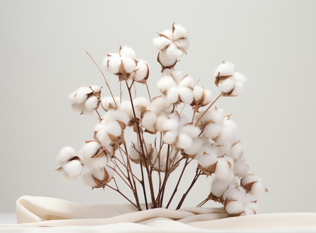 Cotton flowers