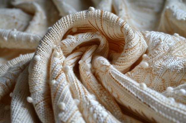 Текстура хлопчатобумажной трикотажной ткани