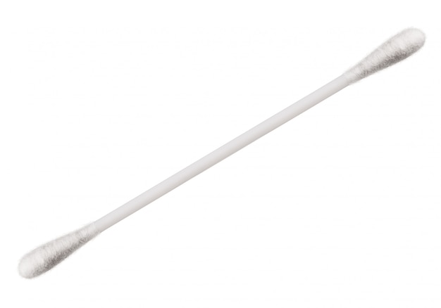 Photo cotton swab