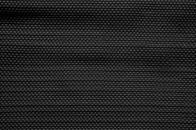 Photo cotton twill fabric detail in black color