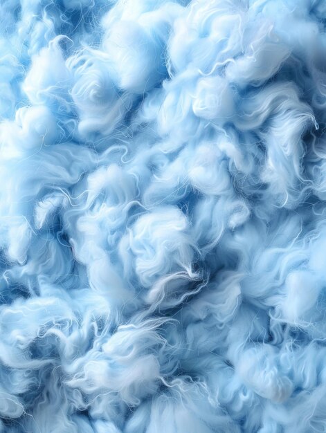 Photo cotton wool background